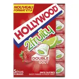 Chewing-gum 2fruity Double Goût fraise HOLLYWOOD