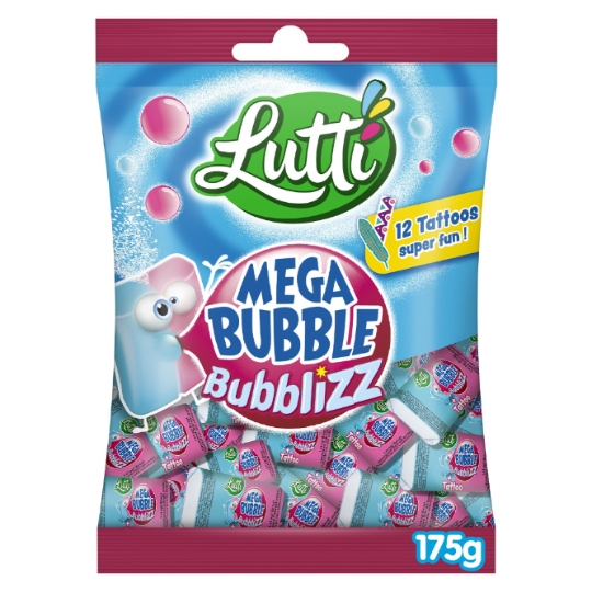 Chewing-Gum mega bubbliz LUTTI