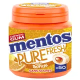 Chewing-Gum Pure Fresh Ananas Mangue Orange Sans Sucres MENTOS