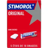 Chewing-gum Menthe-Réglisse sans sucres STIMOROL