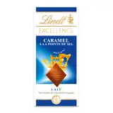 Tablette de Chocolat Lait Excellence Caramel Fleur de Sel LINDT