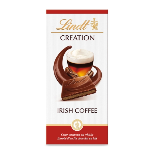 Tablette de Chocolat Lait Création Irish Coffee LINDT