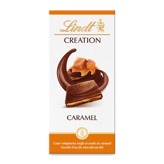 Tablette de Chocolat Lait Création Caramel LINDT