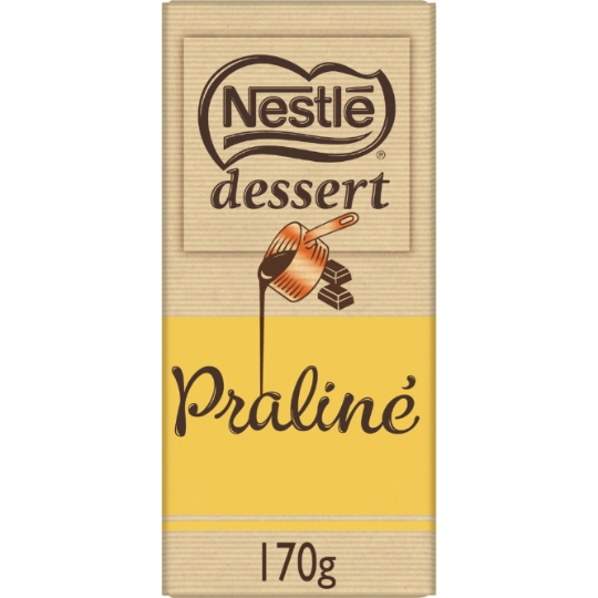Tablette de Chocolat Lait Dessert Praliné NESTLE