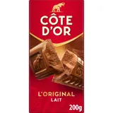 Tablette de Chocolat Lait L'Original COTE D'OR