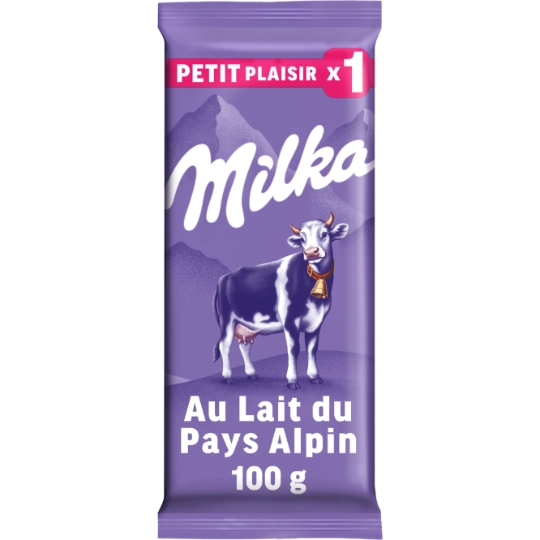 Tablette de Chocolat Lait du Pays Alpin MILKA