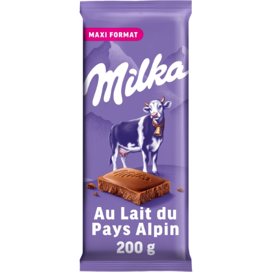 Tablette de Chocolat Lait du Pays Alpin MILKA