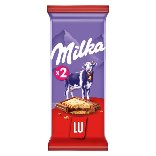 Tablette de Chocolat Lait Lu MILKA