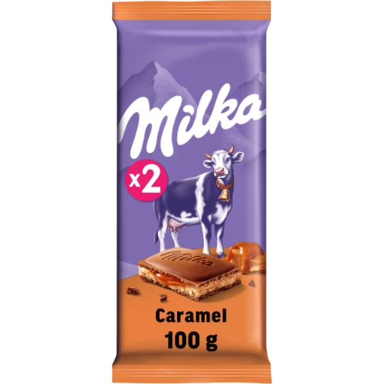 Tablette de Chocolat Lait Caramel MILKA