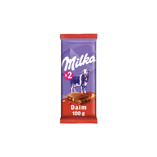 Tablette de Chocolat Lait Daim MILKA
