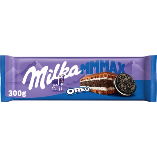 Tablette de Chocolat Lait Mmmax Oreo MILKA