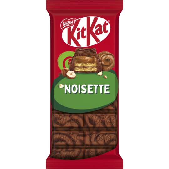 Tablette de Chocolat Lait Noisettes KITKAT