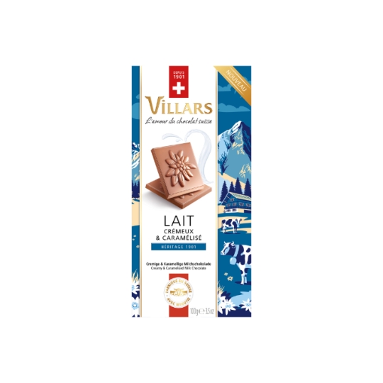 Tablette de Chocolat Lait VILLARS