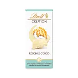 Tablette de Chocolat Blanc Création Rocher Coco LINDT