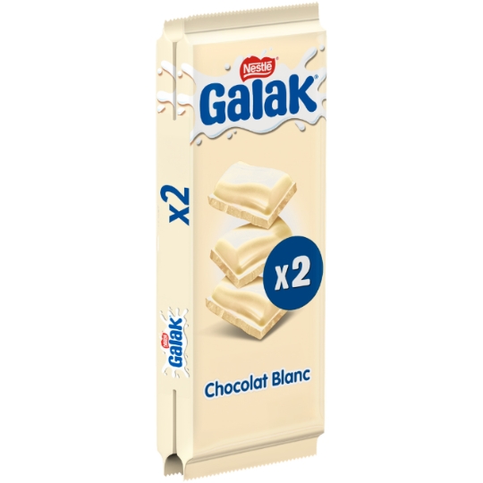 Tablette de Chocolat Blanc GALAK