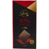 Tablette de Chocolat Noir 80% CARREFOUR SELECTION