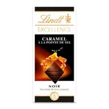 Tablette de Chocolat Noir Excellence Caramel Pointe de Sel LINDT
