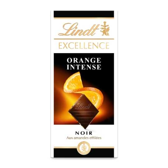 Tablette de Chocolat Noir Excellence Orange LINDT
