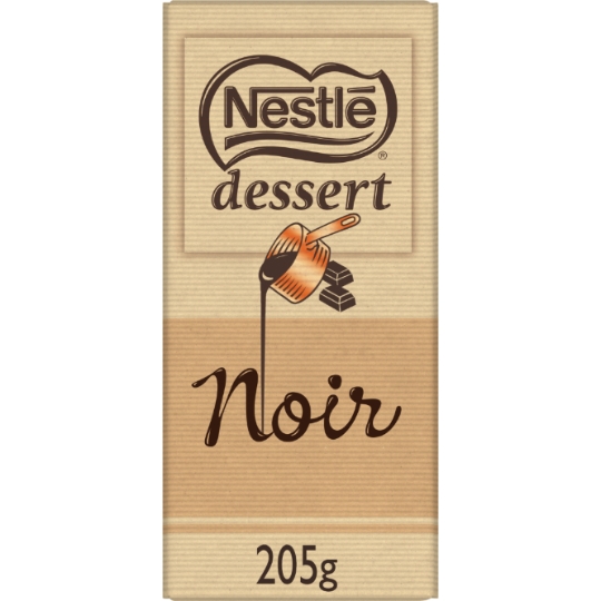 Tablette de Chocolat Noir Dessert NESTLE