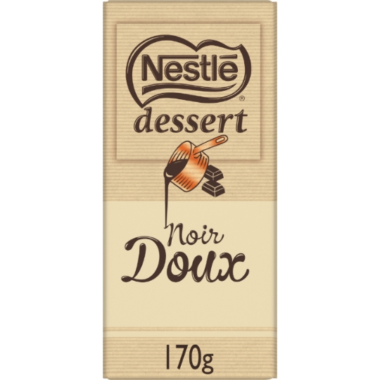 Tablette de Chocolat Noir Dessert NESTLE