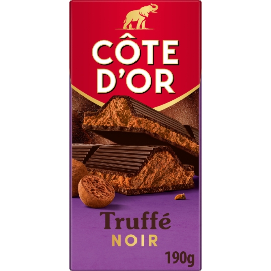 Tablette de Chocolat Noir Truffé COTE D'OR