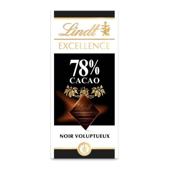 Tablette de Chocolat Noir 78% LINDT