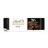 Confiserie de Chocolat Noir Excellence 70% LINDT