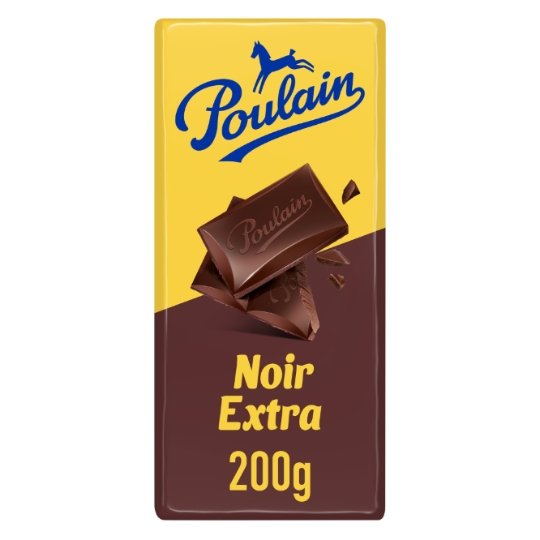 Tablette de Chocolat Noir Extra POULAIN
