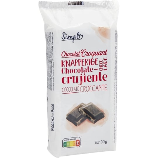 Tablette de Chocolat Noir 50% SIMPL