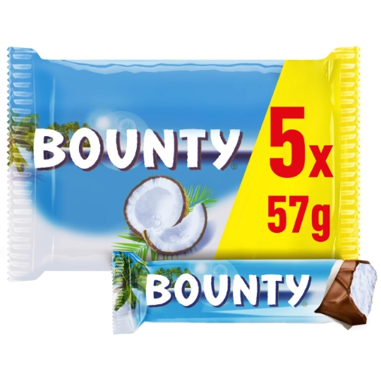 Barres Chocolatées Lait Noix de Coco BOUNTY