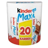 Barres Chocolatées Lait KINDER