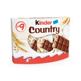 Barres Chocolatées Lait Céréales KINDER COUNTRY