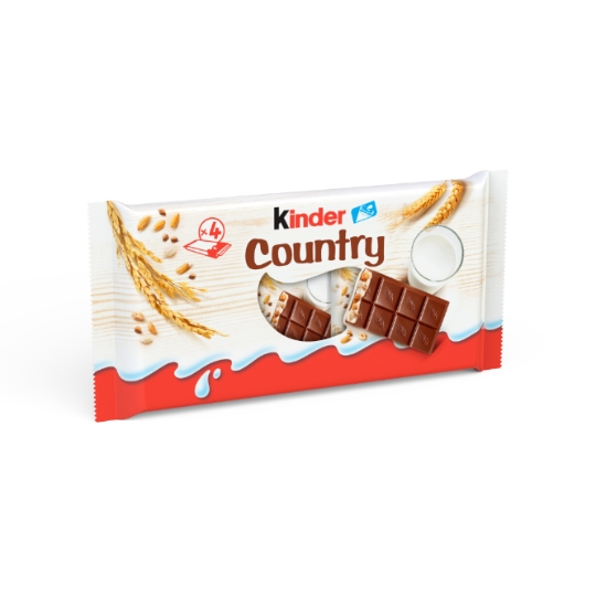 Barre chocolatée Céréales Chocolat KINDER COUNTRY