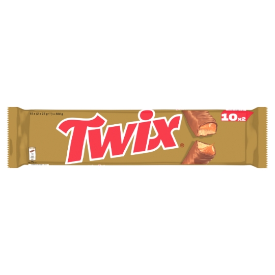 Barres Chocolatées Caramel TWIX