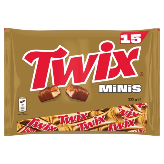 Mini Barres Chocolatées Caramel TWIX