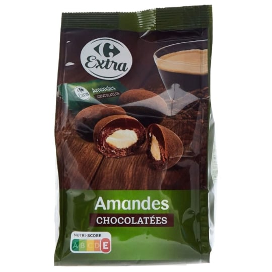 Amandes Chocolat Lait CARREFOUR EXTRA