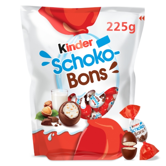 Billes Chocolats Lait Noisette KINDER SCHOKO-BONS