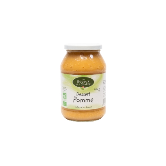 Dessert Fruitier Pomme Bio LES BOCAUX DE LA SOURCE