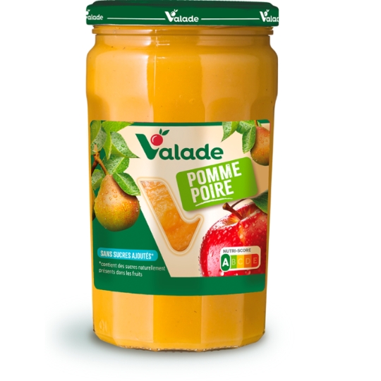 Compote pomme poire sans sucres ajoutés VALADE