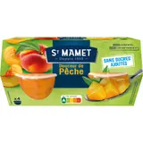 Fruits au Sirop Pêche sans Sucres Ajoutés ST MAMET