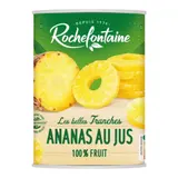Fruits au Sirop Ananas en Tranches au Jus ROCHEFONTAINE