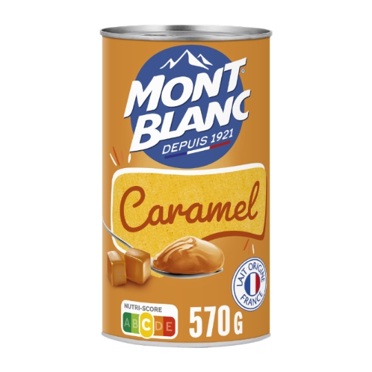 Crème Dessert Caramel MONT BLANC