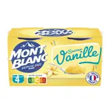 Crème Dessert Vanille MONT BLANC