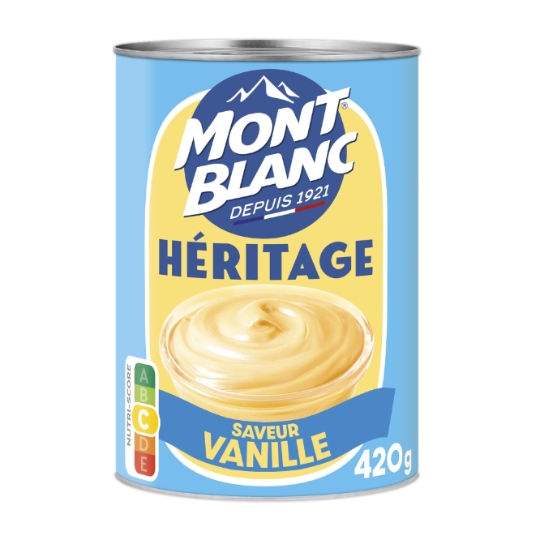 Crème Dessert Vanille MONT BLANC
