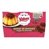 Dessert Gâteau Semoule Chocolat YABON