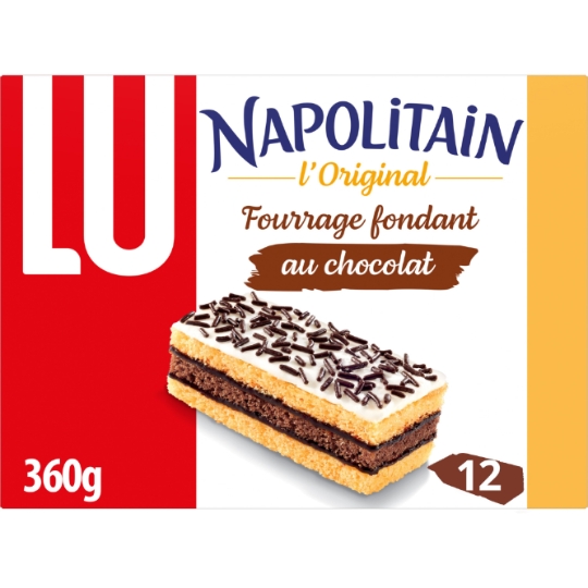 Gâteaux au chocolat L'Original Napolitain LU