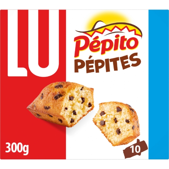 Gâteaux aux pépites de chocolat Pepito LU