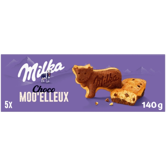 Gâteaux aux pépites de chocolat Choco Moelleux MILKA
