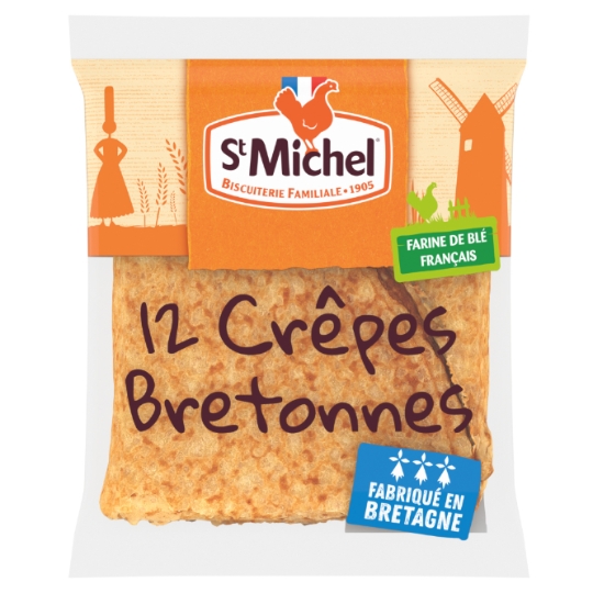 Crêpes bretonnes natures ST MICHEL