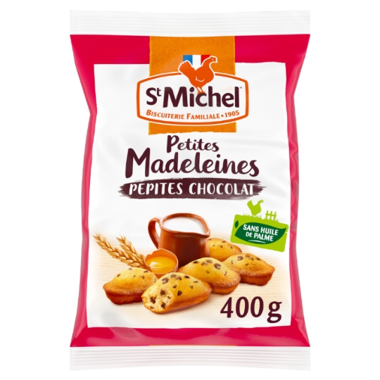 Madeleines aux pépites de chocolat ST MICHEL